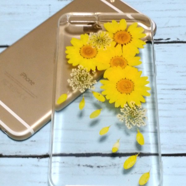 在庫処分 セール♪ 押し花 ケース flower case 【iphone6 対応】 F01