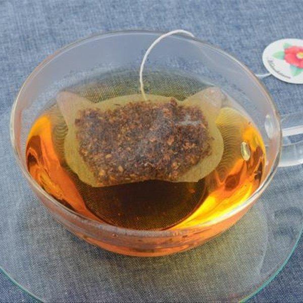 ハーブティー　お茶　ネコの形のお茶　ネコティー　ルイボスティー　ジャーマンカモマイル