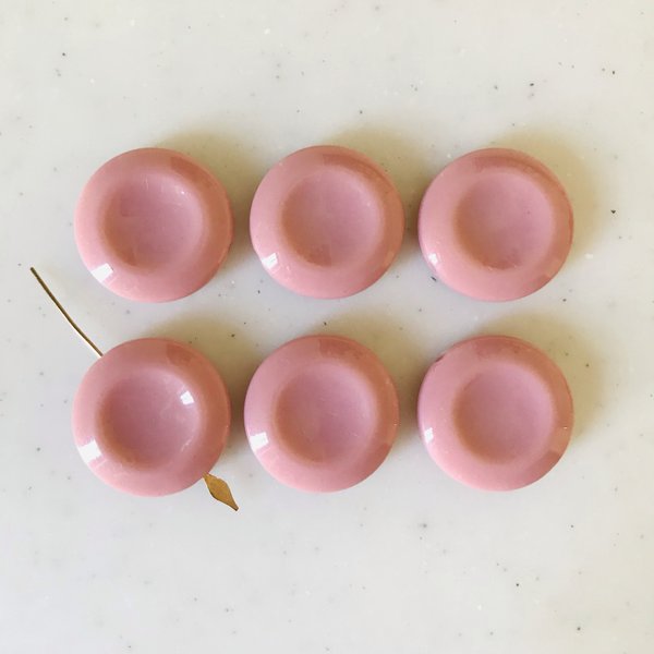 Pink Circle Beads