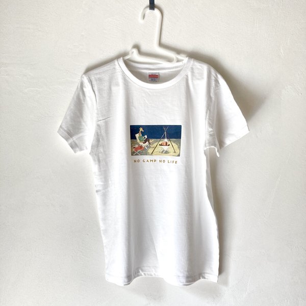 きりんさんのソロキャンプ　Ｔシャツ