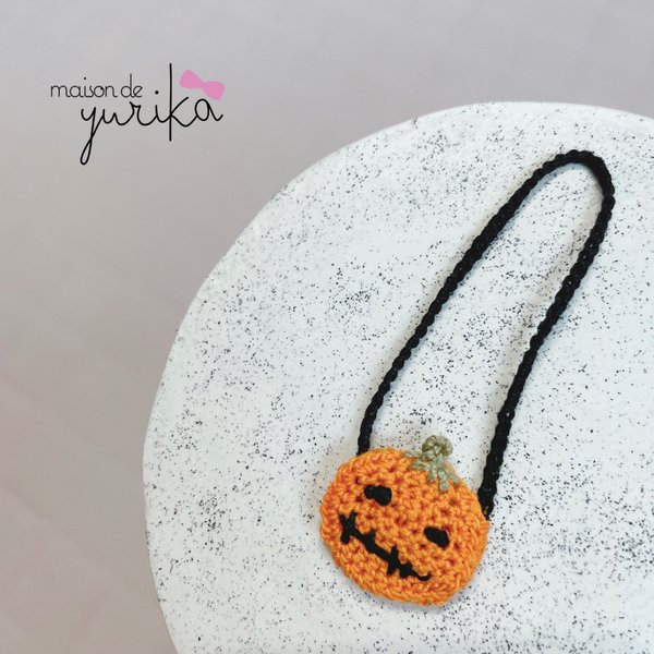 【再販】かぼちゃポシェット🎃ドール用