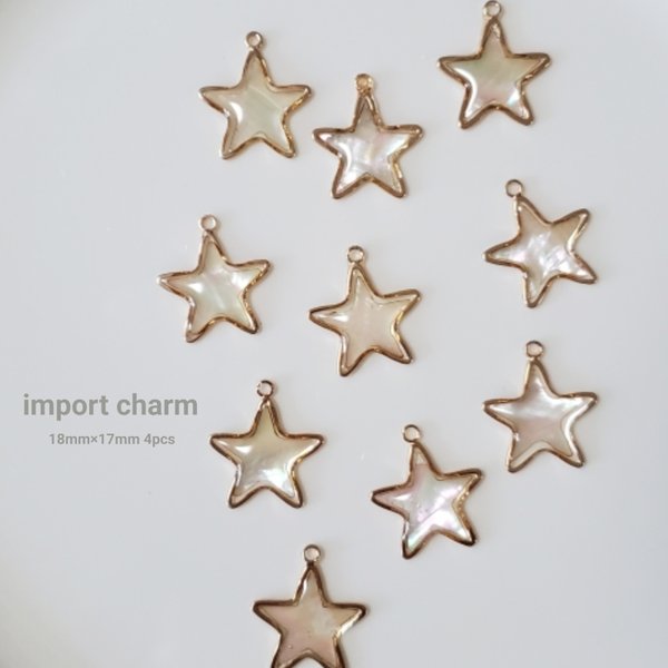 《 star 》shell charm【Ch-1048】