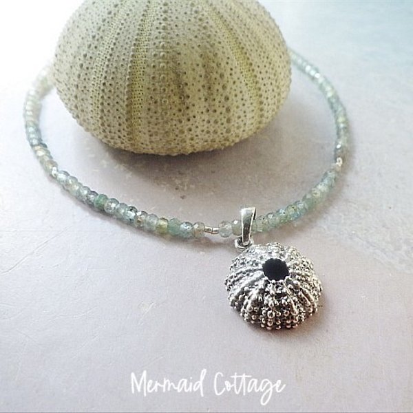 *sv925* Silver Sea Urchin Necklaces 銀のウニのネックレス