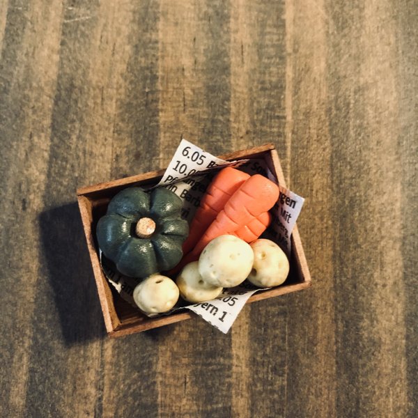 ミニチュアの野菜BOX