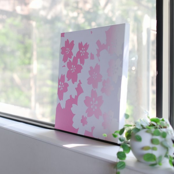 Sakura Flurry ファブリック/アートパネル