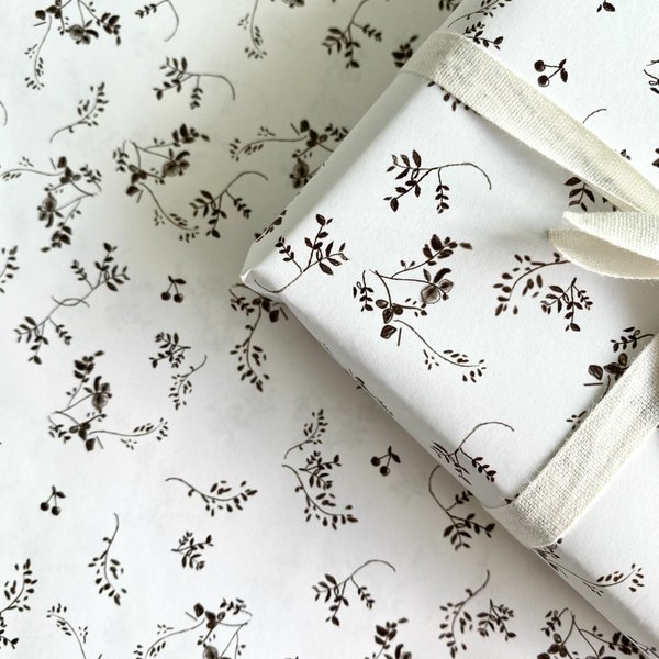 ラッピングペーパー★ wrapping paper A3 10枚〜 Promenade d'automne