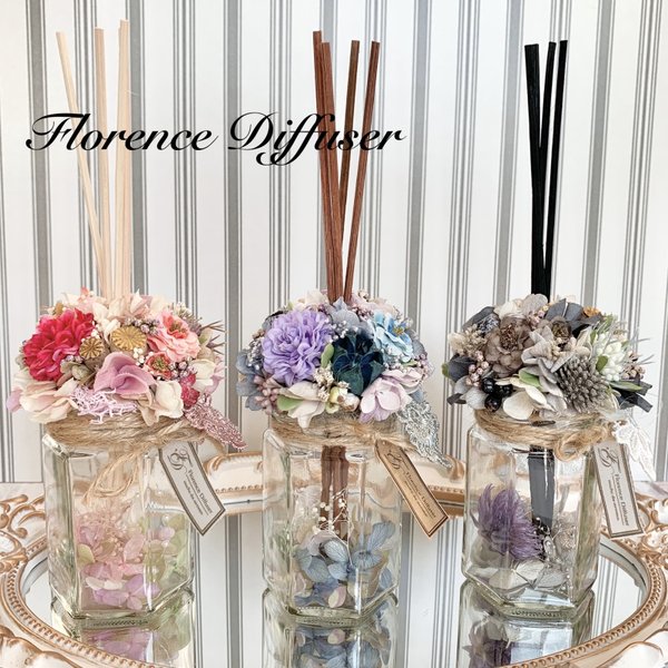 花かんむりディフューザー⭐︎リードディフューザー　アロマの香り