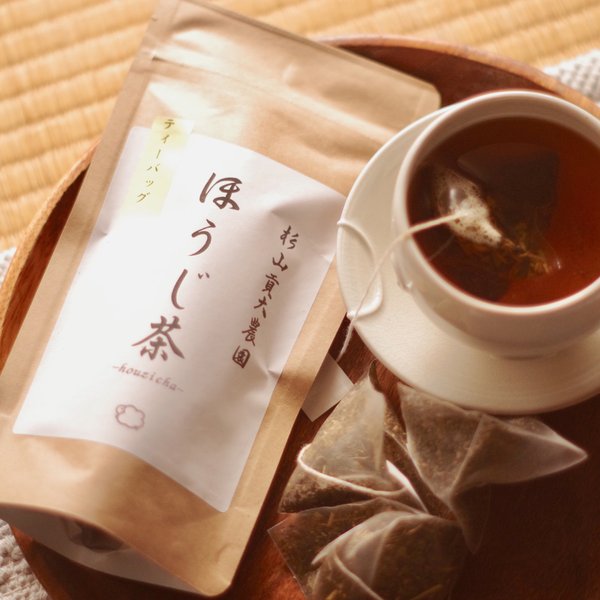 クセになる香ばしさ！杉山貢大農園の「ほうじ茶ティーバッグ」10個入り！２袋セット☆