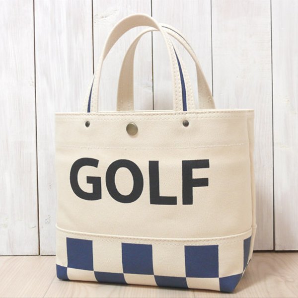 【受注製作】帆布トートバッグS　GOLF