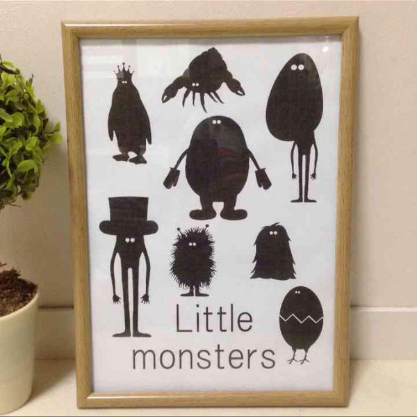 ポスター Little Monsters 集合1