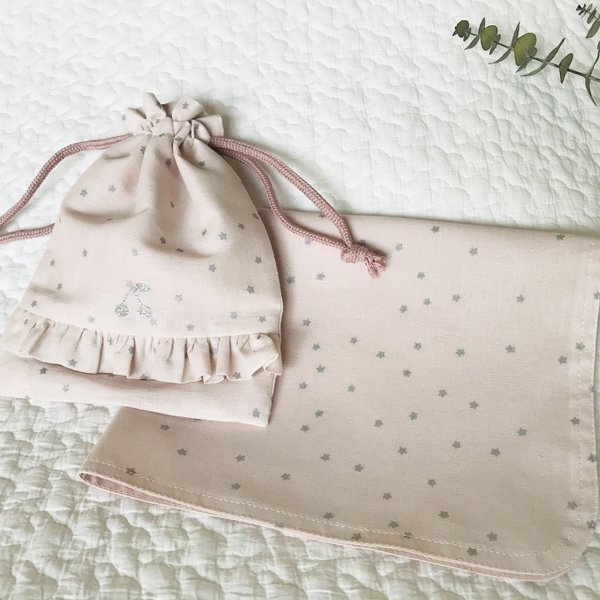 専用商品‼︎ 星の綿麻　ミニ巾着　ランチョンマット 