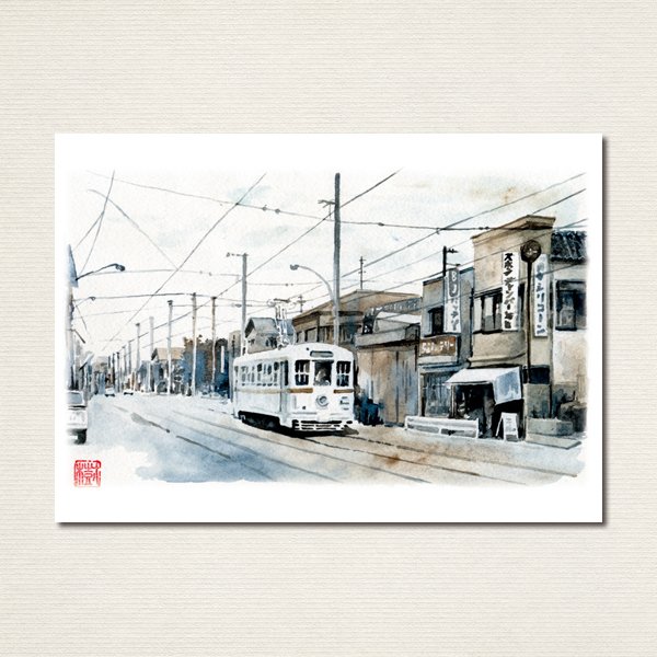 水彩風景画ポストカード10枚セット〈日本の風景〉