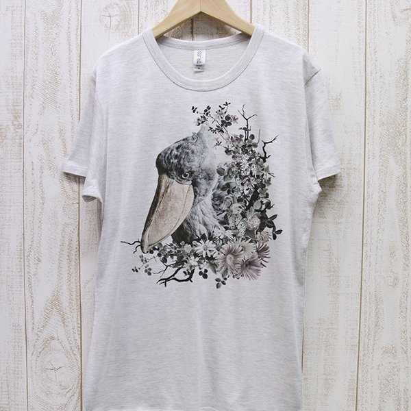 ronronHUSHBILL Tee　Calld?（ヘザーホワイト） / R036-TT-HWH