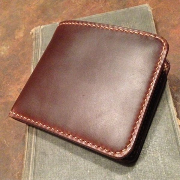 特別価格 ITLIAN LEATHER SHORT WALLET