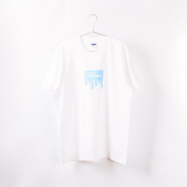 "little creatures box logo" white | T-Shirts