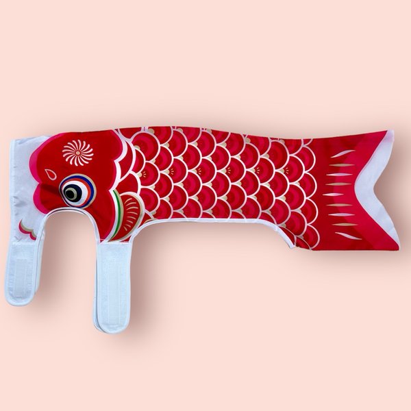 ピンパプー鯉のぼり②の赤