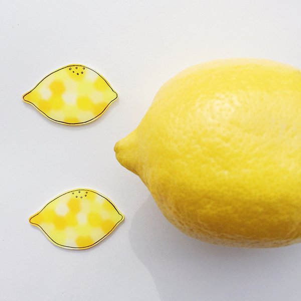 Lemonブローチ