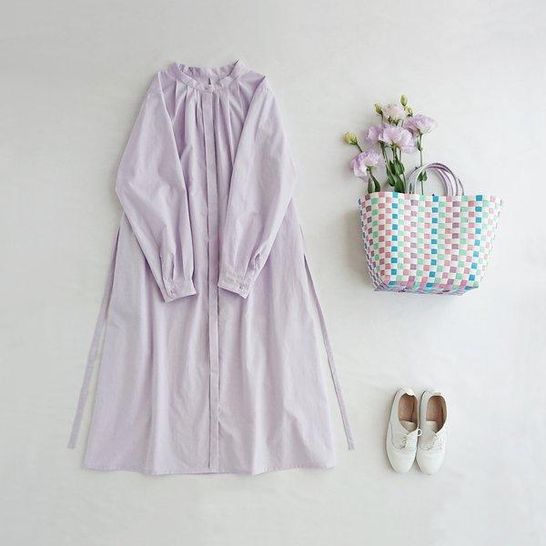 ２WAYコットンタックワンピース　Lavender