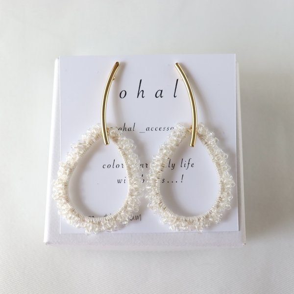 drop earring/ピアス イヤリング clear