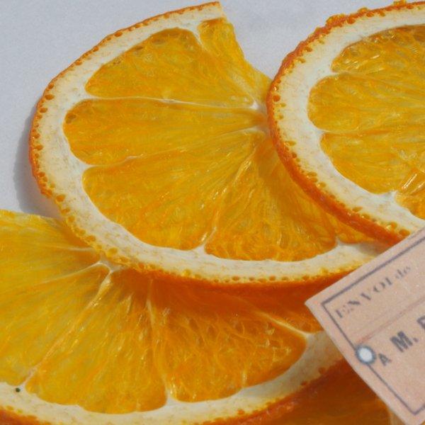 押しフルーツ　オレンジ　半カット　柑橘　キャンドル　ハーバリウム　レジン　素材 