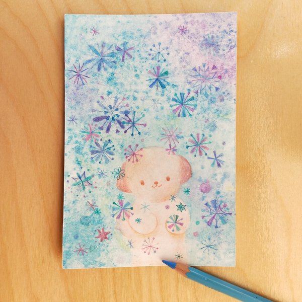 「雪のおくりもの」原画