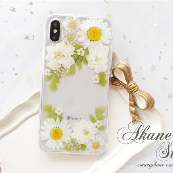 花物語/Flower Case/押し花ケース/【iphone&xperia&Galaxy対応】