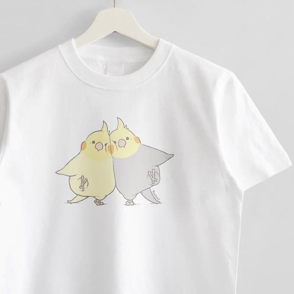 Tシャツ（MOFU MOFU BIRD / オカメインコ）