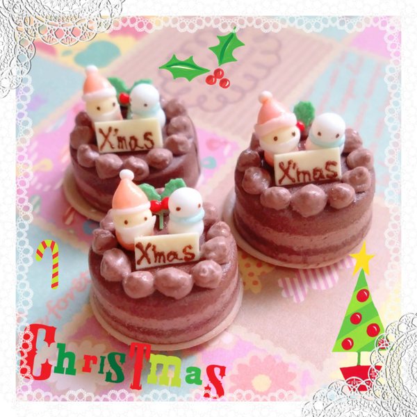 クリスマスチョコレートケーキ