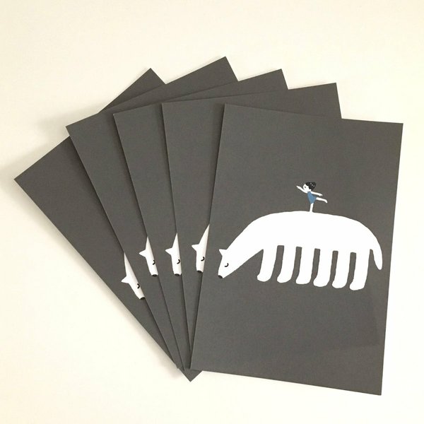 「arabesque」POST CARD／5 sheet set