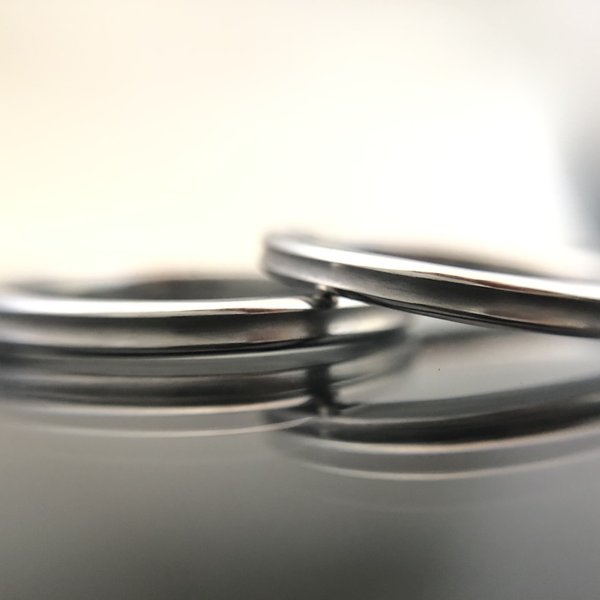 【結婚指輪SOLIS】 CRONOS クロノス　2本セット価格　PT950-PT900鍛造指輪
