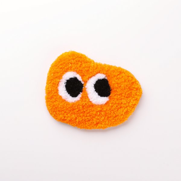 "puddle creature" orange | XS rug 