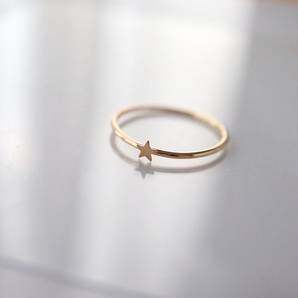 14kgf  ‘’ STAR ‘’   華奢 Ring