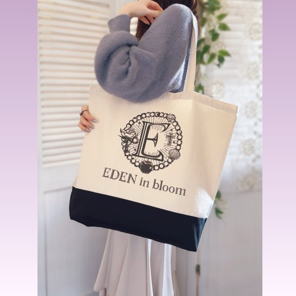 EDEN in bloomトートバッグ【L】