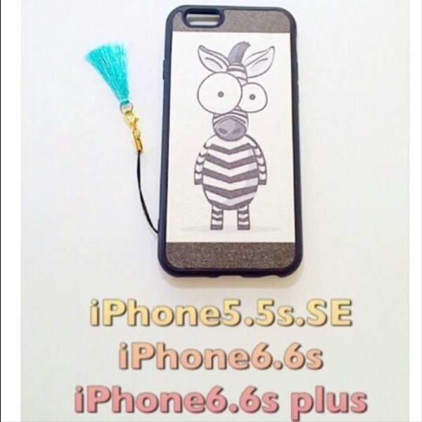 iPhoneケース タッセル付き アイホン アイフォン カバー 動物 どうぶつ iphone5 iphone6 iphone6s plus iphoneSE