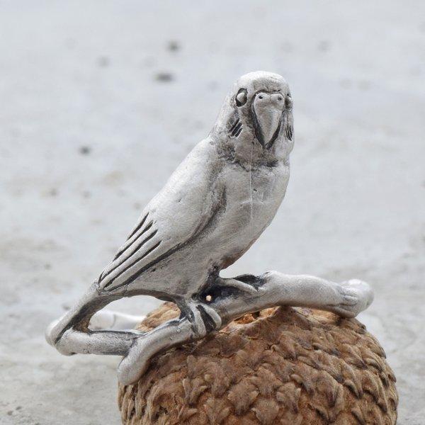 セキセイインコの指輪