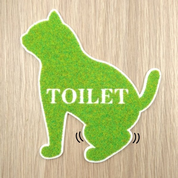 猫のトイレマーク🐈