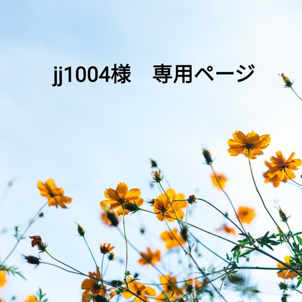 jj1004様　専用ページ