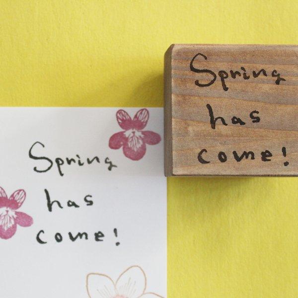 Spring has come! Stamp