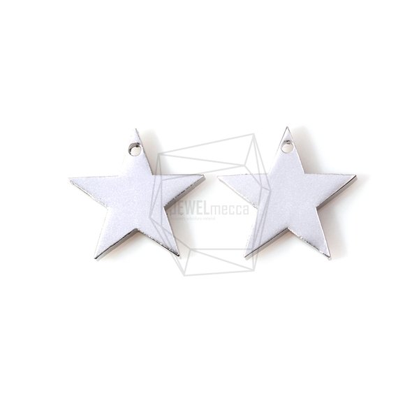 PDT-931-MR【2個入り】スターペンダント,Star Pendant/17mm x 17mm