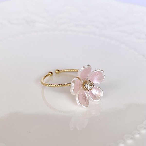 桜の指輪　Minette☆ RING087
