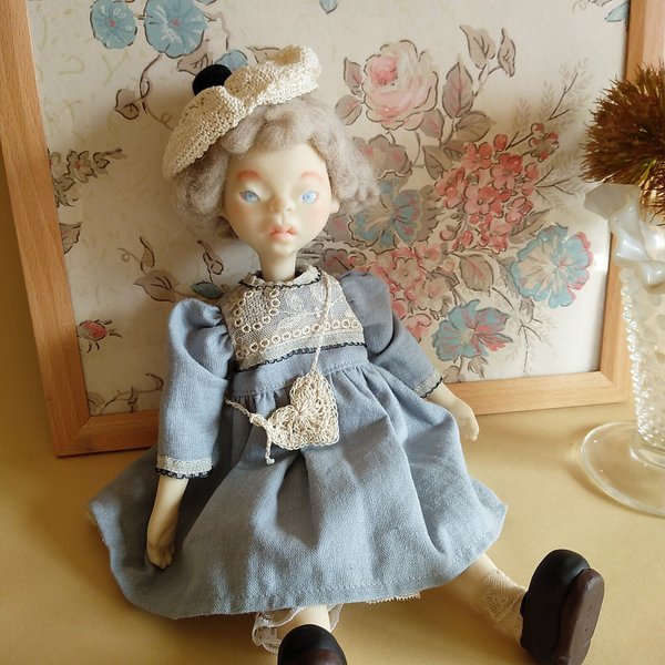 アンティーク少女＊handmade doll  No.062