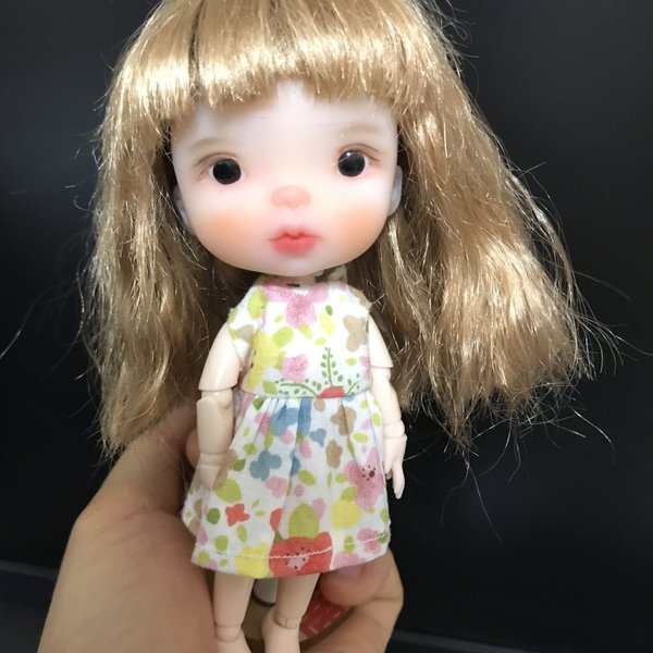 オリジナル人形　創作人形　サーニット粘土ドール　オビツ11ボディ