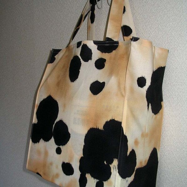 アパルサ馬柄タイト・アンド・タイディ・トートバッグ; Appaloosa Horsehide Design Tight ‘n’ Tidy Tote Bag、エコバッグ、eco bag