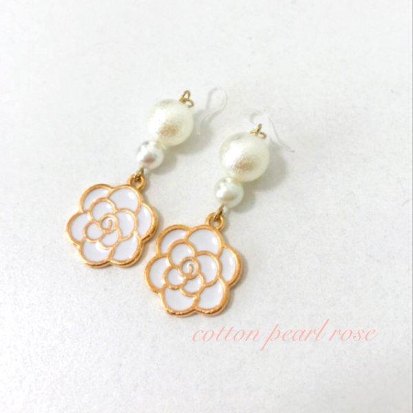 ゜:。* ゜.cotton pearl rose゜:。* ゜.