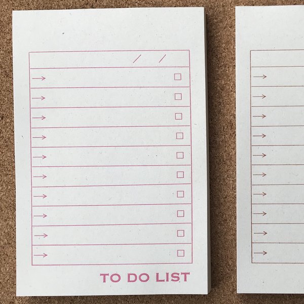 【紙種変更で安くなりました】花色のTo  do list