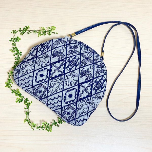 ミナペルホネン ぺたんこ ファスナーポーチ ハンドメイド home Circle