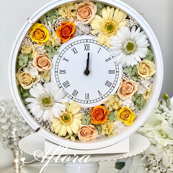 花時計 プリザーブドフラワーのハンドメイド 手作り通販 Minne 日本最大級のハンドメイドサイト 花時計 プリザーブドフラワーのハンドメイド 手作り通販 Minne 日本最大級のハンドメイドサイト
