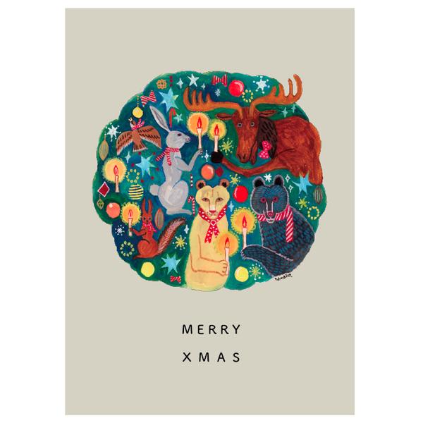 B4クリスマスポスター「merryxmas」