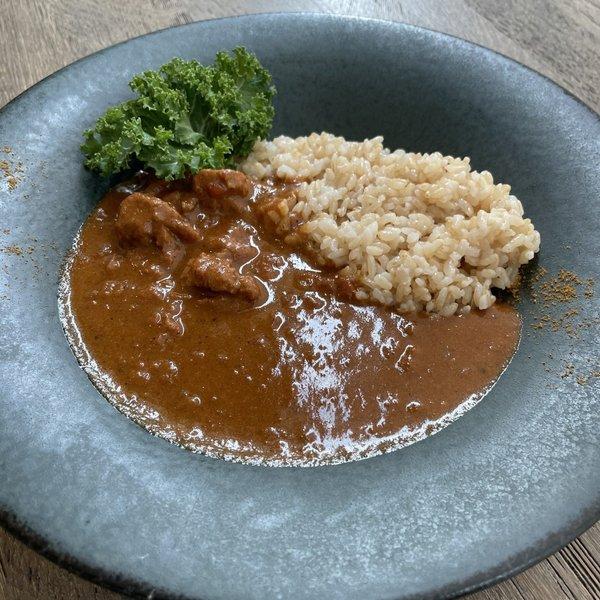 マクロビバターチキンカレーライス ＜マクロビ・ビーガン対応/添加物・香料・保存料・着色料・化学調味料・白砂糖・乳製品・卵不使用＞