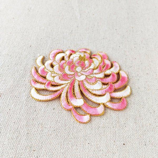 刺繍ワッペン「菊」